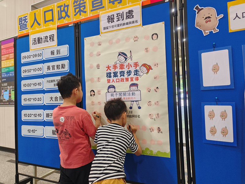 闖關報到簽名
