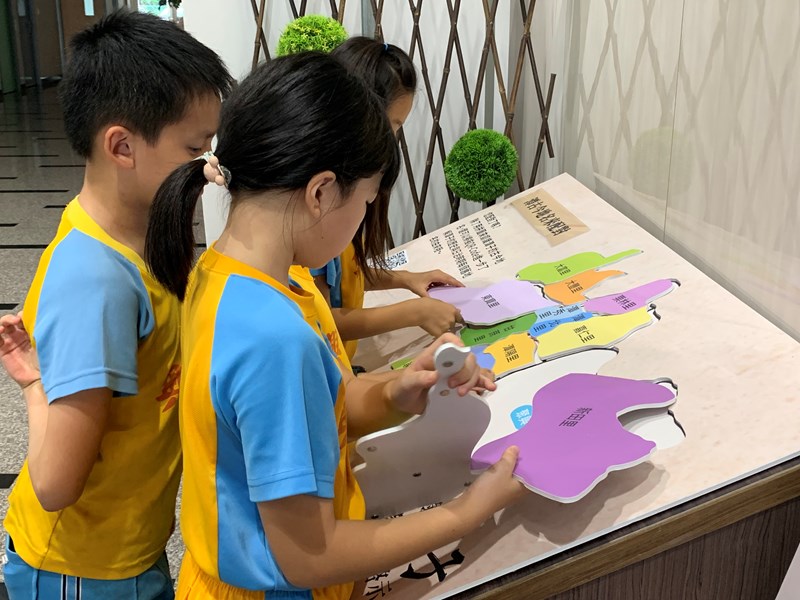 古今地名配對拼圖小遊戲