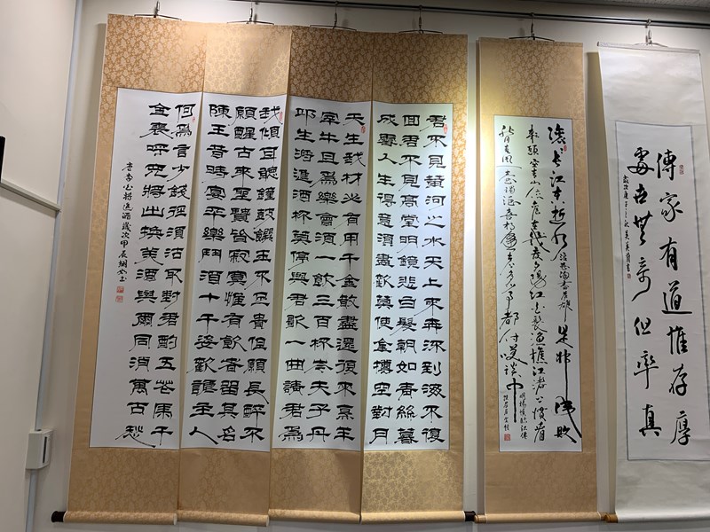 潭雅神社區大學書法班作品2