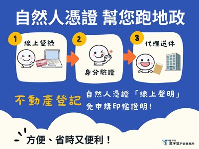 線上聲明取代印鑑證明
